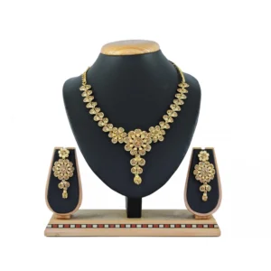 Women's Alloy Necklace set (Gold)
