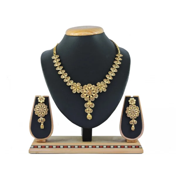 Women's Alloy Necklace set (Gold)