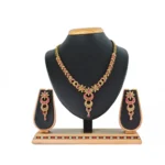Women's Alloy Necklace set (Pink)