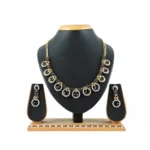 Women's Alloy Necklace set (Black)