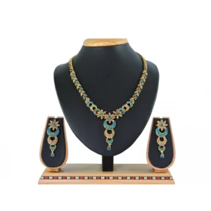 Women's Alloy Necklace set (Turquoise)