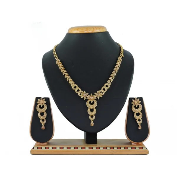 Women's Alloy Necklace set (Gold)