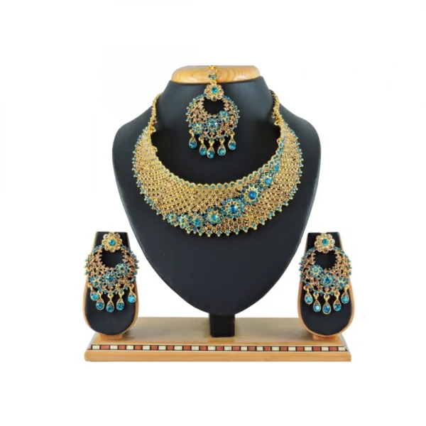 Women's Alloy Necklace set (Turquoise)
