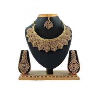 Women's Alloy Necklace set (Gold)
