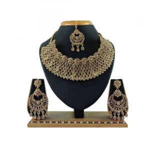 Women's Alloy Necklace set (Gold)