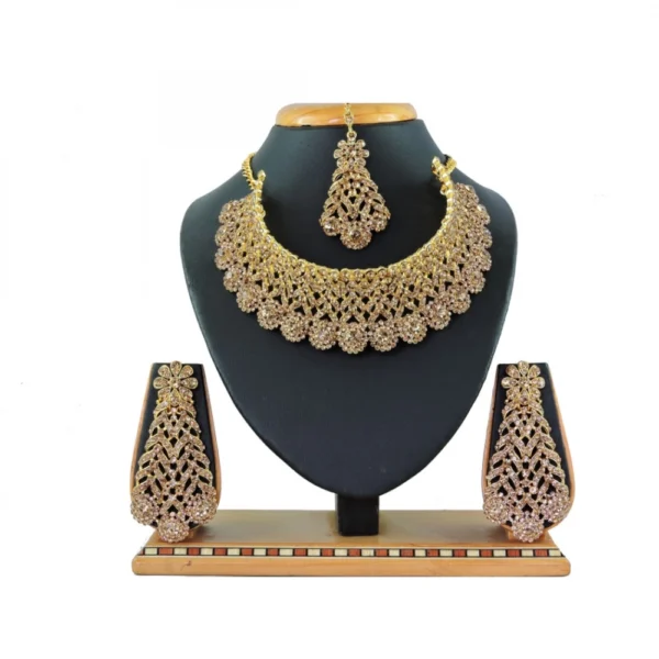 Women's Alloy Necklace set (Gold)