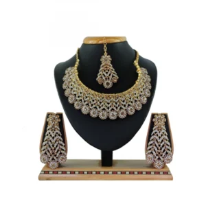 Women's Alloy Necklace set (Gold)