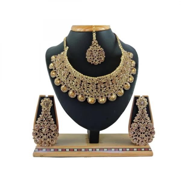 Women's Alloy Necklace set (Gold)