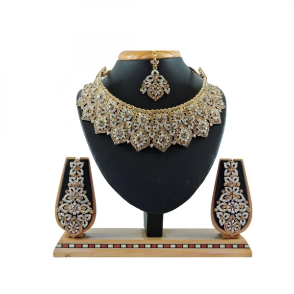 Women's Alloy Necklace set (Gold)