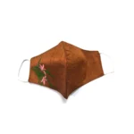 Pack of 2_ Embroidery Cotton Mask (Color: Assorted)