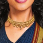 Women's Short Necklace And Earing Set