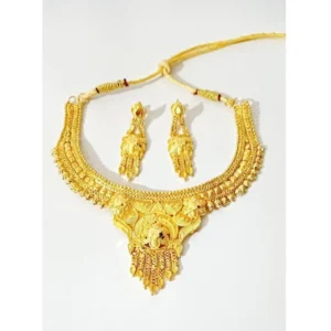 Women's Short Necklace And Earing Set