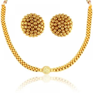 Women's Short Necklace And Earing Set