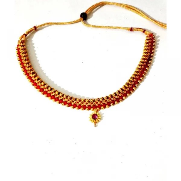 Women's Short Necklace And Earing Set