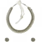 Women's Short Necklace And Earing Set