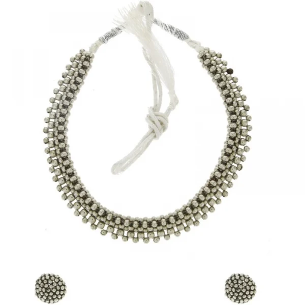 Women's Short Necklace And Earing Set