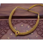 Women's Short Necklace And Earing Set