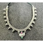 Women's Short Necklace And Earing Set