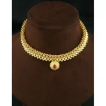 Women's Short Necklace And Earing Set