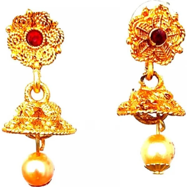 Women's Long Chain And Earing Set
