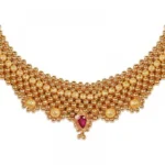 Women's Short Necklace And Earing Set
