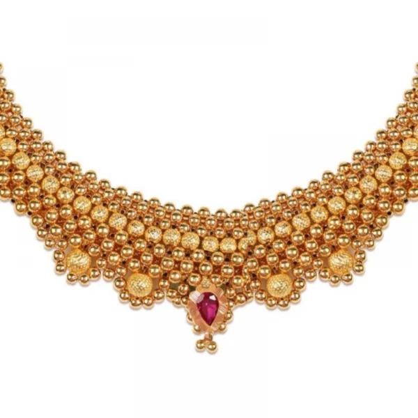 Women's Short Necklace And Earing Set