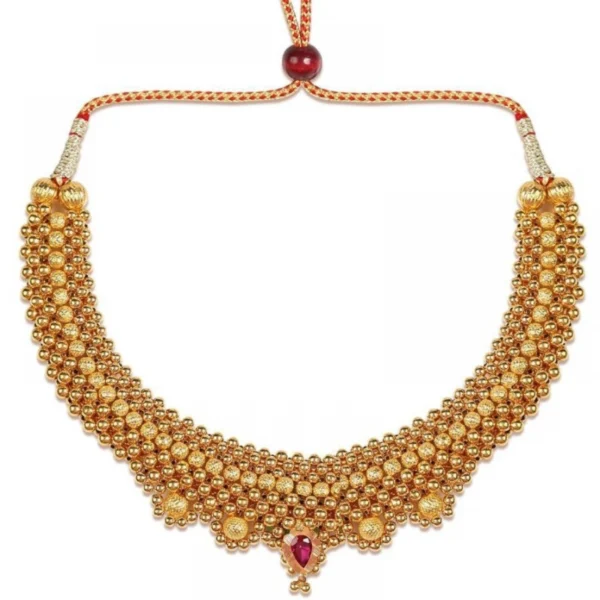 Women's Short Necklace And Earing Set