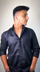 Sea Beach Black Shirt For Men