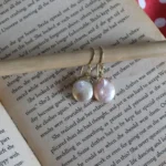 #19 - Coin Baroque Pearl Earrings