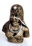 Handcrafted Antique Finish Rani(Bani Thani) Decorative Decorative Showpiece - 19 cm (Poly resin, Multicolor)