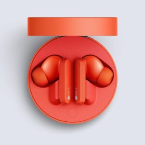 CMf High Bass Sound Quality TWS, Trendy Round Look with Tangy Orange